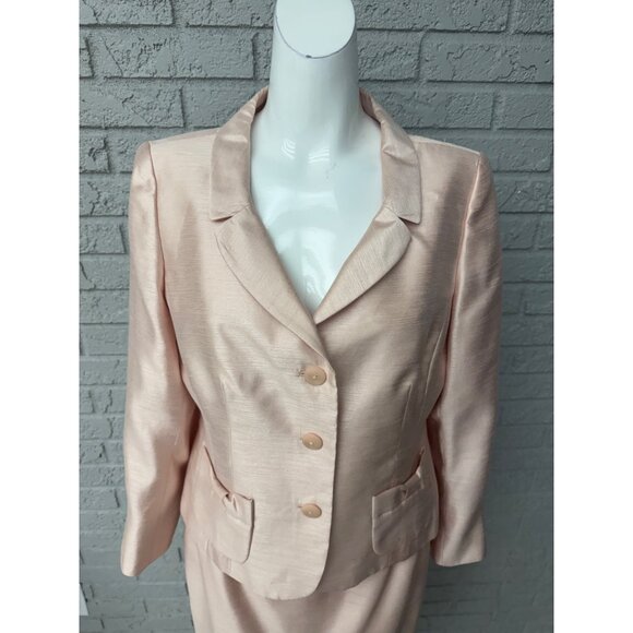 Le Suit Women Skirt Suit Set Size 10P - Picture 8 of 11